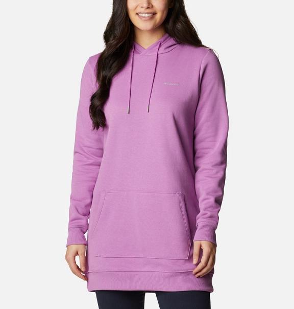 Columbia Rush Valley Hoodies Pink For Women's NZ94837 New Zealand